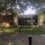 grass view of cafe in Ealing