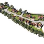 houses built down street graphic