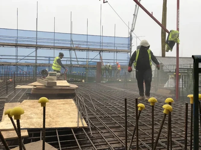 The 4SP Team onsite in London