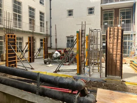 CFA Piling on restricted site