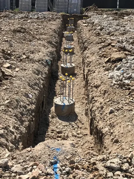 Complete CFA Piling Onsite